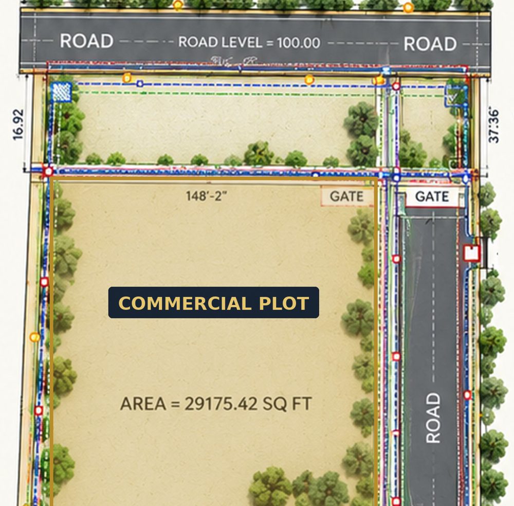 Anil Amber Commercial Plot, Masterplan
