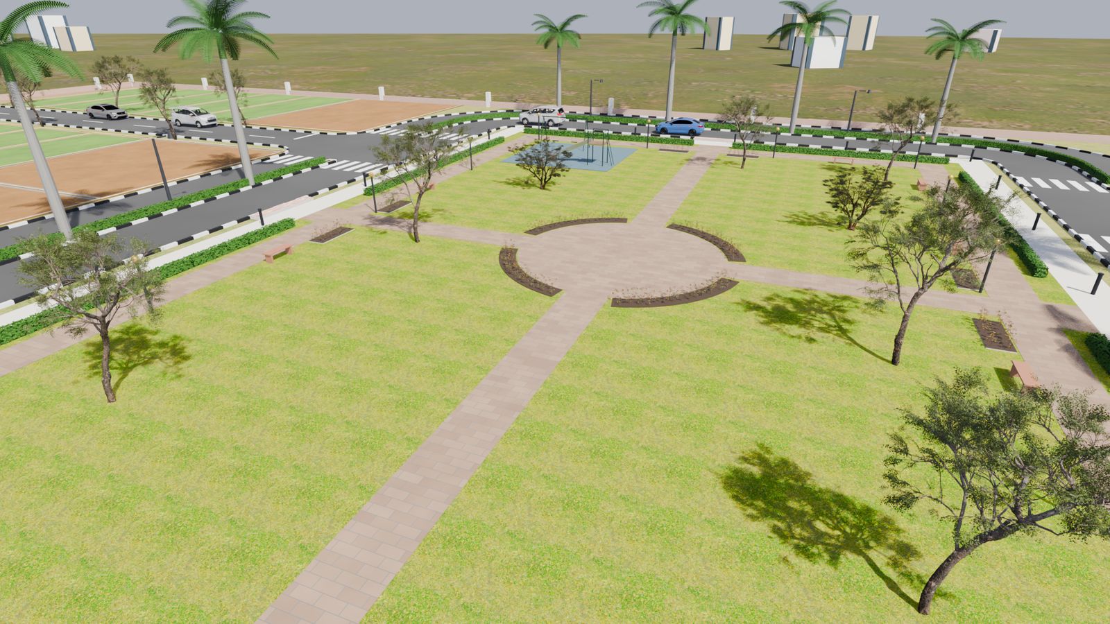 Aerial View (Render)